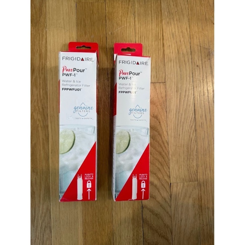 2 Pack New FPPWFU01 PWF-1 Refrige Fit For Frigidaire PurePour Water &Ice Filter